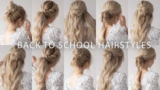 EASY BACK TO SCHOOL HAIRSTYLES 2020 📚👩🏼‍🎓