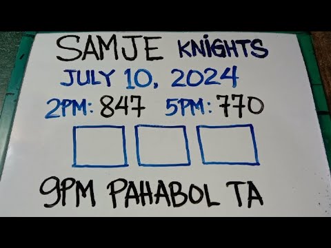 9PMDRAW SWERTRES PAHABOL COMBI JULY 10, 2024