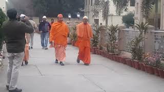 Swami Ishatmananda ji,Minister in charge of Chicago Vedanta Society @ Ramakrishna Mission, Delhi 🙏.