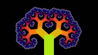 Binary Tree shader animation