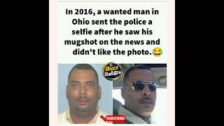 Wanted Man Sent Police a Better Photo of Himself 😭📸#funny #Ohio #viral #news #story #trending#shorts