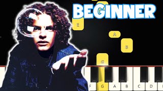 Dancing in the Moonlight - Toploader | Beginner Piano Tutorial | Easy Piano
