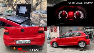 My Polo Gt TSI got Stage-2 remap | 105bhp to 135 bhp | modified Polo Gt | exhaust in polo gt tsi