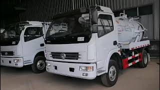 We are Ready to Ship out the Dongfeng DFAC Sewage Fecal Suction Truck