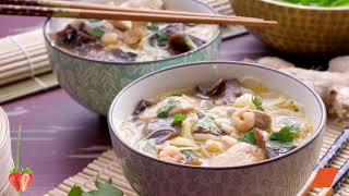 شاهدو معنا اجمل الوصفات\\\\Soupe Chinoise\\\\