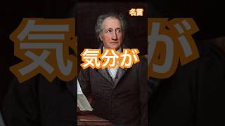 【名言集Vol.363】ドイツの詩人、小説家　ヨハン・ヴォルフガング・フォン・ゲーテ(Johann Wolfgang von Goethe)　#有名人 #名言 #作家