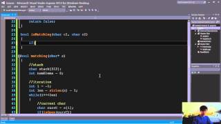 [TUTORIAL!] Matching Brackets Program