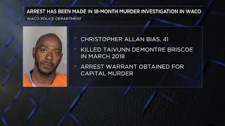 Arrest has been made in 18-month murder investigation in Waco