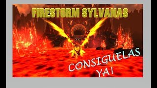 MONTURAS FÁCILES: HALCÓN DE FUEGO PURA SANGRE//GARFA DE FUEGO DE ALYRAZOR//FIRESTORM SYLVANAS