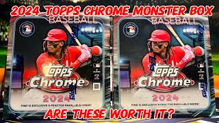 2024 Topps Baseball Chrome Monster Box Rip!!!