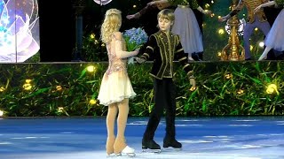 Sasha Plushenko is skating on his birthday. The meeting of Aurora and Desiree.