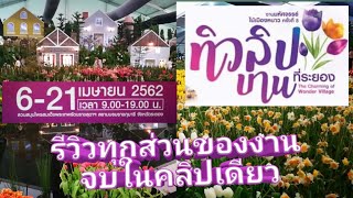 ทิวลิปบานที่ระยองครั้งที่ 8 (6-21เมษายน 62)The Charming of Village/Tulip festival Rayong 2019