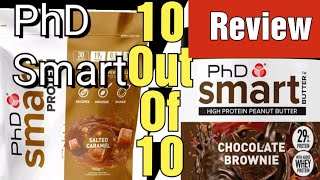 PhD Nutrition Smart Review / Protein and  chocolate brownie peanut butter spread#supplement #Review