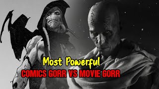 Who is Most Powerful 🔥 Movie Gorr vs Comics Gorr | Thor Love and Thunder ⚡| #shorts #marvel