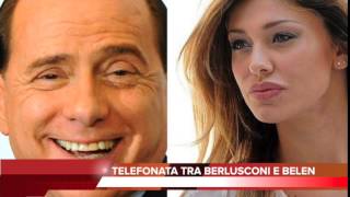 Telefonata tra Berlusconi e Belen resa pubblica il 5 marzo 2015