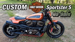 Custom Harley Davidson Sportster S ล้อโต ดิสก์เบรคหน้าคู่ คันแรกในโลก [Vlog]