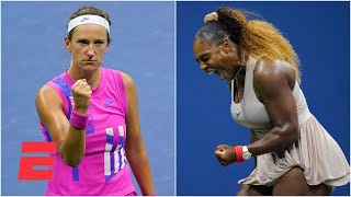 Serena Williams loses to Victoria Azarenka in the semifinals | 2020 US Open Highlights