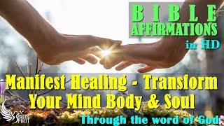Guided Meditation Healing - Relaxing Music Prayers & Affirmations MANIFEST NOW ❯ Bible Scriptures HD