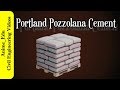 What is Portland Pozzolana Cement (PPC)? || Properties || Uses || Types of Cement #6 ||