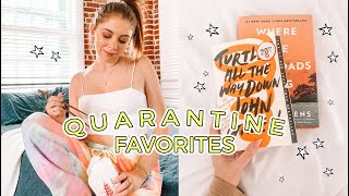 My Quarantine Favorites! What to Watch, Games, Food, Books, + everything I'm obsessed with!