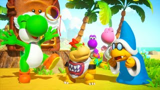 Yoshi and the Mysterious Book - Chapter 10 - 100% Walkthrough (All Discoveries & Flowers)