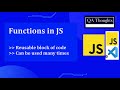 JavaScript Functions Tutorial: Parameters, Return Values & Syntax
