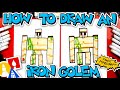 How To Draw A Minecraft Iron Golem