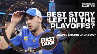 The Detroit Lions' run? Lamar Jackson? First Take debates the BEST STORY left in