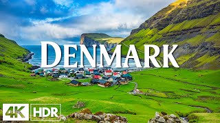 Denmark 4k • Stunning Footage, Scenic Relaxation Film with Calming Piano Music