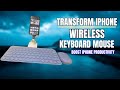 Boost iPhone Productivity: Budget Wireless Keyboard & Mouse Setup