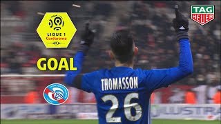 Goal Adrien THOMASSON (49') / Stade de Reims - RC Strasbourg Alsace (2-1) (REIMS-RCSA) / 2018-19