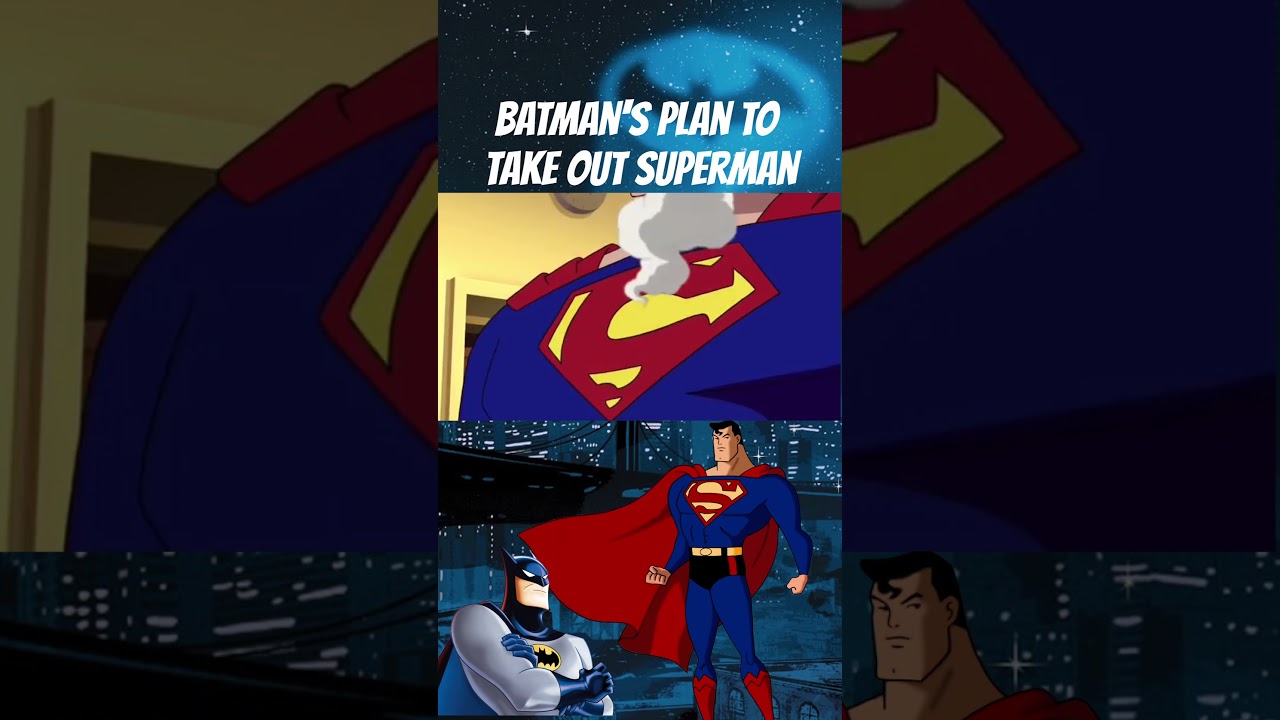 Batman's Plan To Take Out Superman #shorts #batman #superman - YouTube