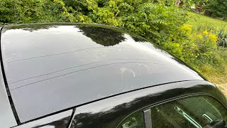 Smart 451 panoramic roof and windshield replacement