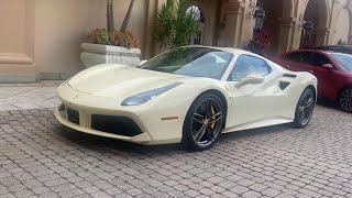 Ferrari 488 Spider at a Florida Hotel