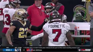 Mike Evans & Marshon Lattimore FIGHT (both ejected)