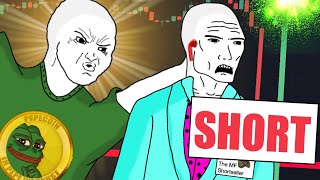 WOJAK BUYS PEPE COIN AND BANKRUPTS CRYPTO SHORTSELLERS