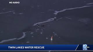 There is a water rescue underway at Lake Elizabeth in Twin Lakes