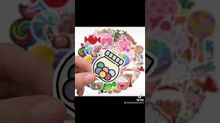 🍭50 CANDY SWEETS VINYL STICKERS