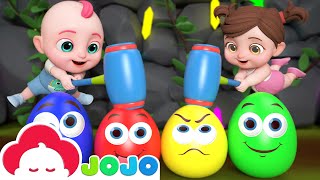 ¡Jugamos Con Los Huevos Sorpresa! | Baby JoJo Canciones Infantiles