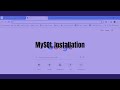 Getting Started: Installing Python, MySQL, and VSCode