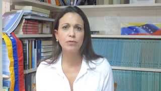 Maria Corina Machado MP delivers video message to LI 59th Congress from Venezuela