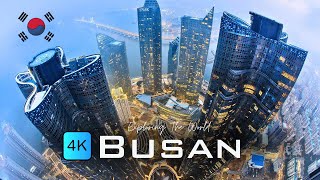 Amazing Korean City 🇰🇷 Busan in 4K 60FPS - Drone Video