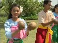 khmer traditional dance coconut dance របាំគោះត្រឡោក