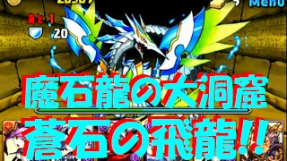 【パズドラ】魔石龍の大洞窟 蒼石の飛龍に赤ソニアｘ呂布パで挑戦！【235】