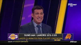 Spectrum Sportsnet Lakers Eliminated From Playoffs See u Next year Lakers