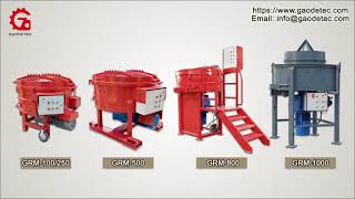 Refractory castable mixer machine manufacturer