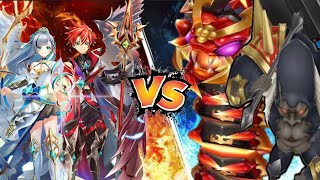 【白猫】アイリス＆赤髪の冒険家 Lv9999キングウッホ＆キングムカデ《決戦⚔️上等！七月の陣》