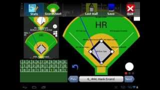 Fixed It! Baseball ScoreBook Mobile Demo