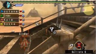 Monster Hunter Portable 3rd - 8★ Online Quest: Jhen Mohran