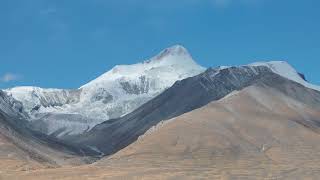 Scenery along the Qinghai-Tibet Railway, shot from inside the carriage 青藏鐵路沿途景色車廂内實拍